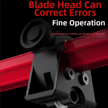 Sidno T-tip tăietor de sticlă cu role rotative, design drag knife, cap de tăiere pentru plăci de sticlă