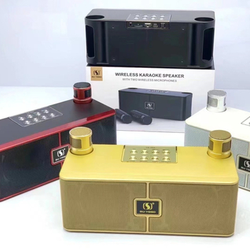 YS-204 Bežični Bluetooth zvučnik s mikrofonom – 2 zvučnika, 10W, Bluetooth 5.3, 100Hz-20kHz, SNR ≥75dB, ugrađena baterija 2000–4000mAh