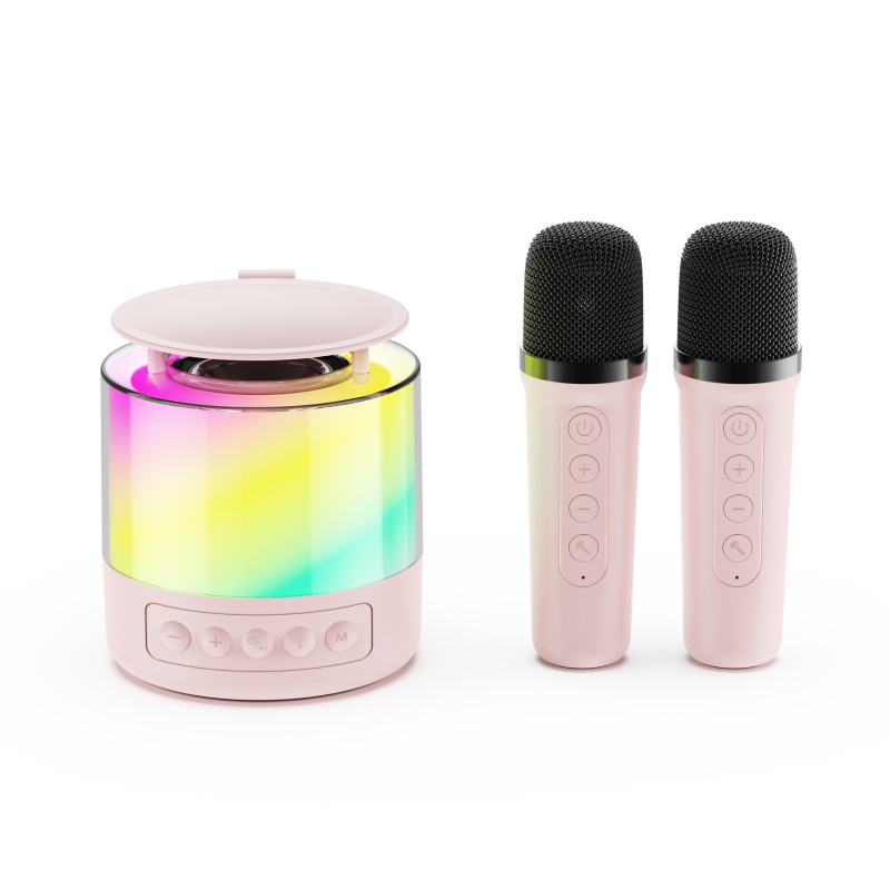 Projektor zvjezdano nebo Bluetooth karaoke zvučnik, sve-u-jednom s mikrofonom, Bluetooth 5.1, 5W, opseg 100 Hz–20 kHz, SNR ≥85 dB, ugrađena baterija