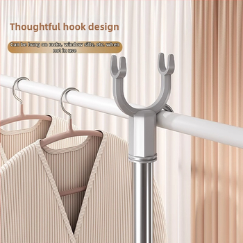 Bară de uscat haine din oțel inoxidabil pentru balcon – Stil minimalist modern (Material: oțel inoxidabil; Domeniu de utilizare: uscarea pe balcon; Lansare: 2025; Stil: minimalist modern; Model: 3758928216287477878)