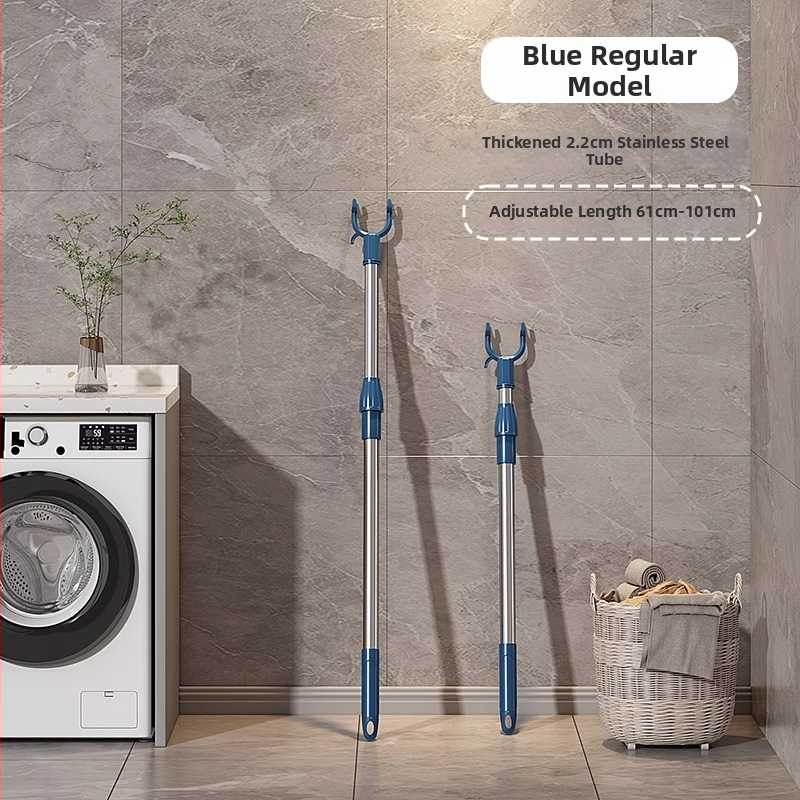 Bară de uscat haine din oțel inoxidabil pentru balcon – Stil minimalist modern (Material: oțel inoxidabil; Domeniu de utilizare: uscarea pe balcon; Lansare: 2025; Stil: minimalist modern; Model: 3758928216287477878)