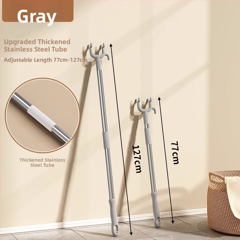 Bară de uscat haine din oțel inoxidabil pentru balcon – Stil minimalist modern (Material: oțel inoxidabil; Domeniu de utilizare: uscarea pe balcon; Lansare: 2025; Stil: minimalist modern; Model: 3758928216287477878)