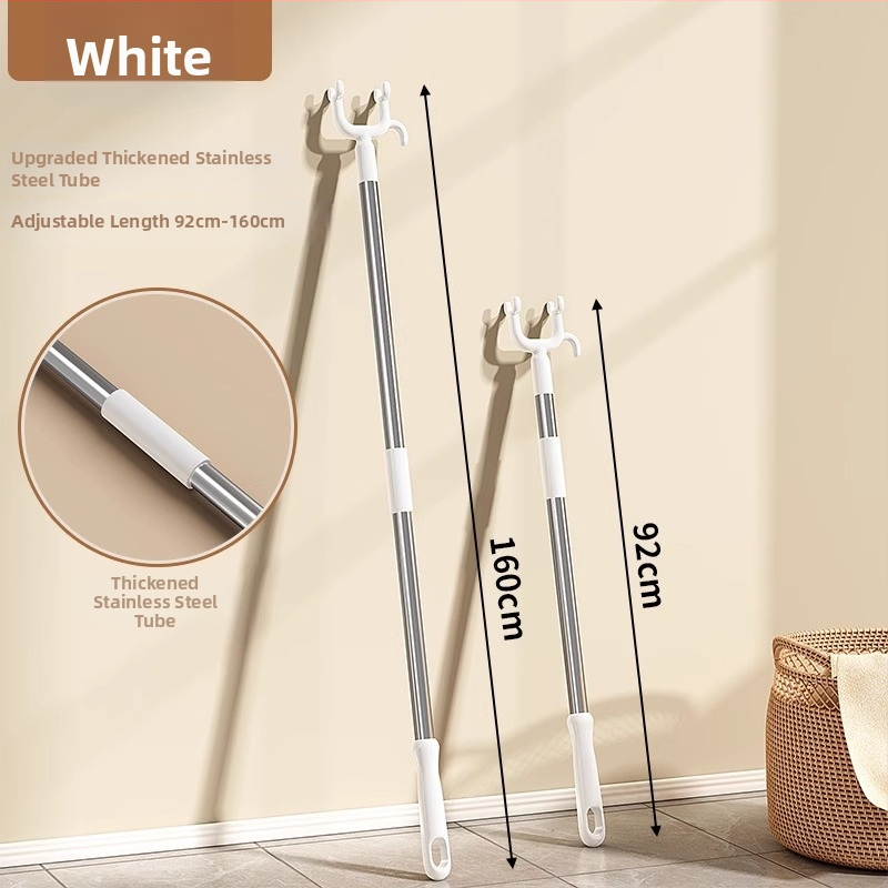 Bară de uscat haine din oțel inoxidabil pentru balcon – Stil minimalist modern (Material: oțel inoxidabil; Domeniu de utilizare: uscarea pe balcon; Lansare: 2025; Stil: minimalist modern; Model: 3758928216287477878)