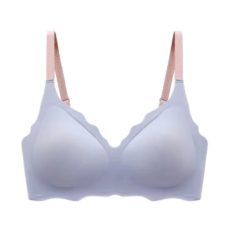 Vezeték nélküli, varrás nélküli push-up melltartó, nylont formázott teljes kosár, dupla rögzített pánt, hátul négy sor kapocs, formázott kosár