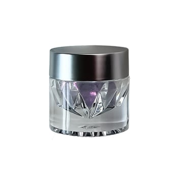 GAOY GOYA Glitter prášok na nechty – Mesiacový vzor, Fluorescencný Aurora lesk