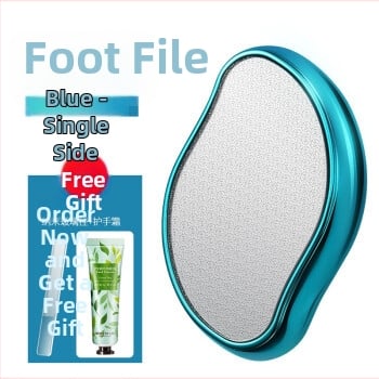 Üvegből készült lábcsiszoló – eltávolítja a halott bőrt a talpon; licencelt magáncímke: Igen; Márka: Other; Specifikációk: Üvegszárú lábcsiszoló