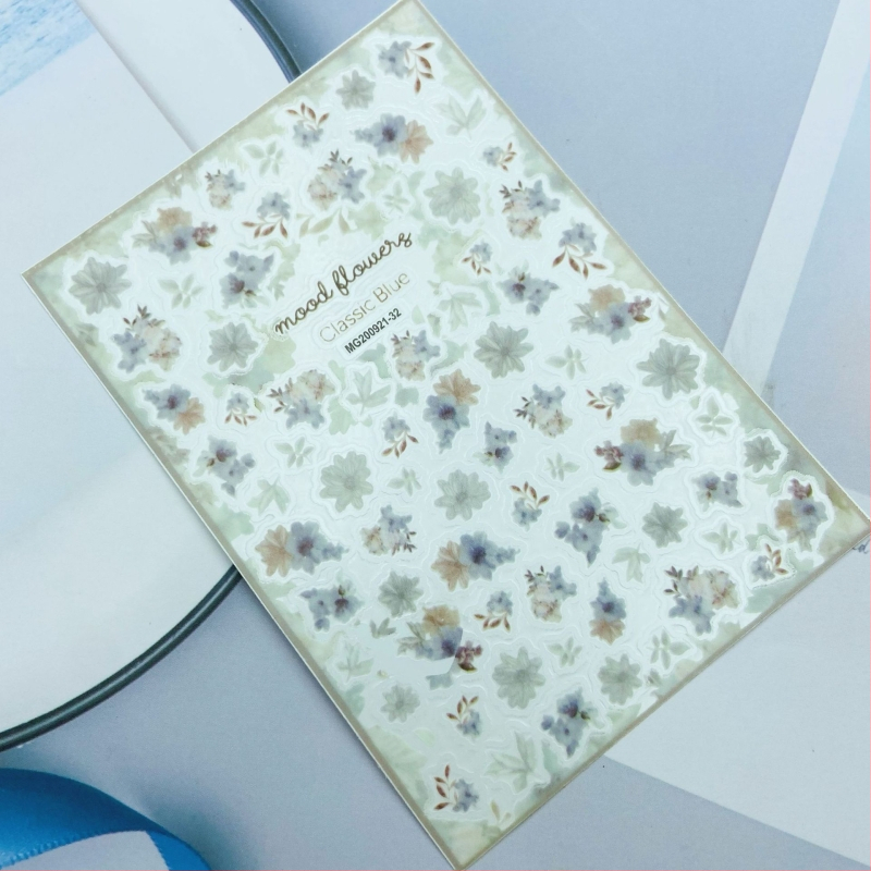 Nechtové nálepky v japonskom štýle — tenké, priehľadné s lepivým podkladom, dovoz vodotesného papiera, balenie 2000 kusov, doba trvania 2 roky