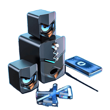 SADA Difuzor de birou pentru PC/Laptop cu Bluetooth, sunet 2.1, subwoofer