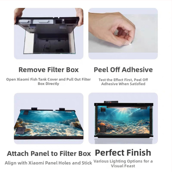 Υπόβαθρο ενυδρείου - Ακρυλικό, Μίνι σχήμα, Διακόσμηση τοπίου, Κύρια χρήση: Διαμόρφωση ενυδρείου, Λειτουργία: Άλλο