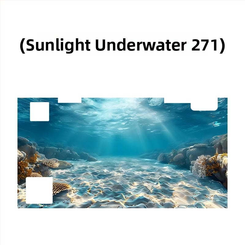 Υπόβαθρο ενυδρείου - Ακρυλικό, Μίνι σχήμα, Διακόσμηση τοπίου, Κύρια χρήση: Διαμόρφωση ενυδρείου, Λειτουργία: Άλλο