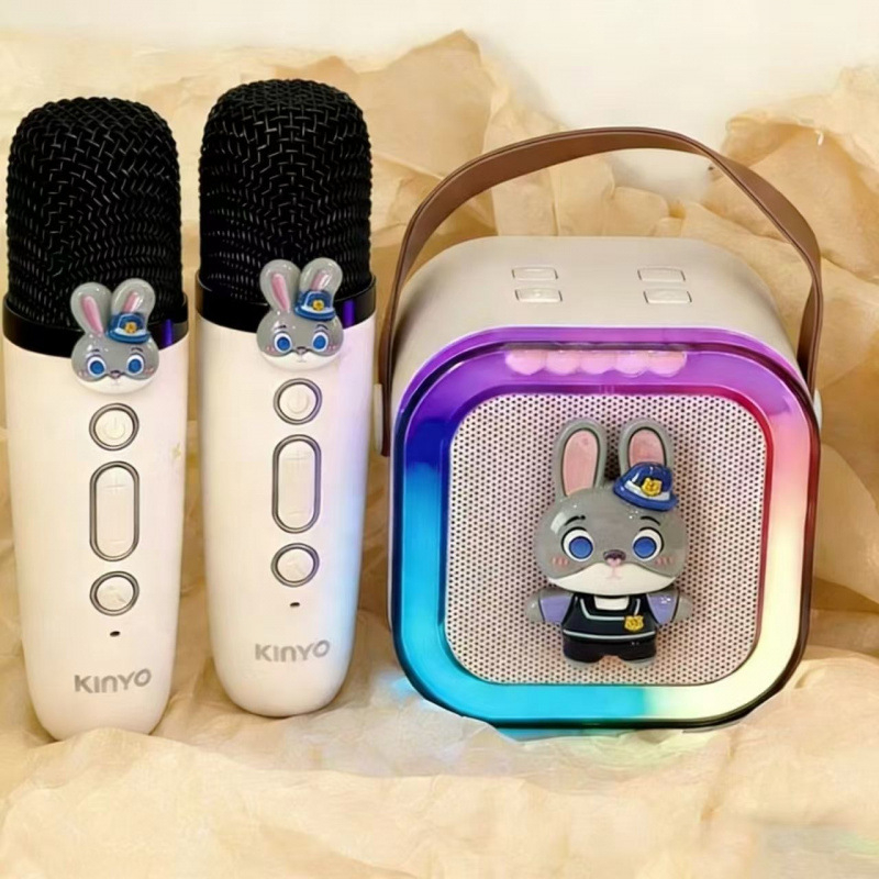 Zootopia Bežični zvučnik K12 Bluetooth s mikrofonom, Karaoke set – sve-u-jednom za kućnu upotrebu
