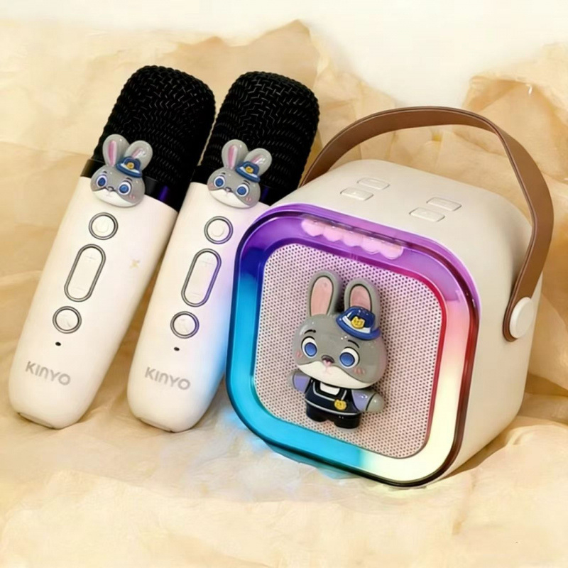 Zootopia Bežični zvučnik K12 Bluetooth s mikrofonom, Karaoke set – sve-u-jednom za kućnu upotrebu