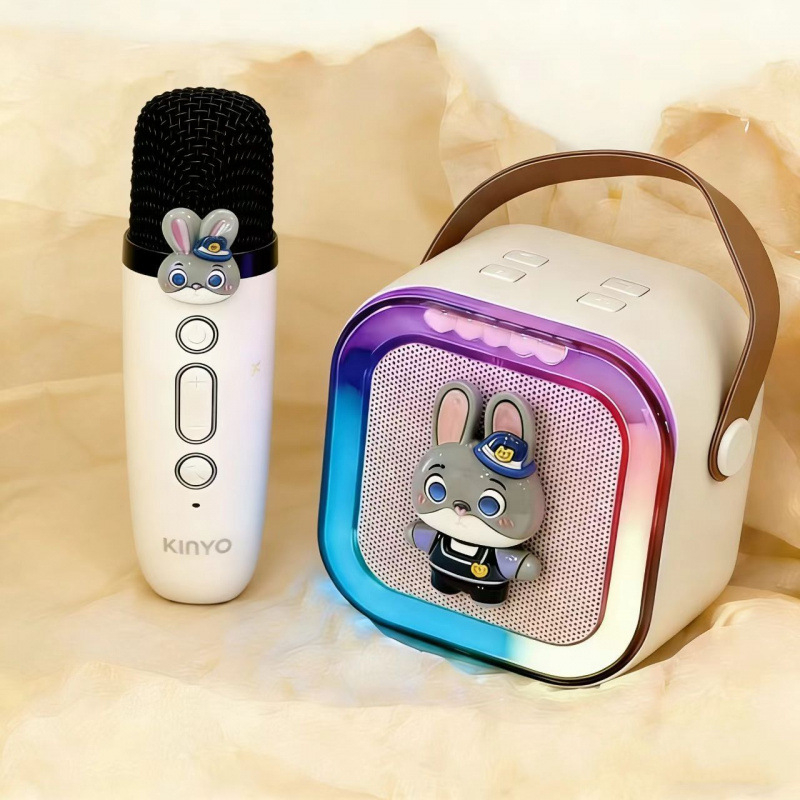 Zootopia Bežični zvučnik K12 Bluetooth s mikrofonom, Karaoke set – sve-u-jednom za kućnu upotrebu