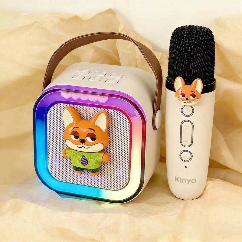 Zootopia Bežični zvučnik K12 Bluetooth s mikrofonom, Karaoke set – sve-u-jednom za kućnu upotrebu