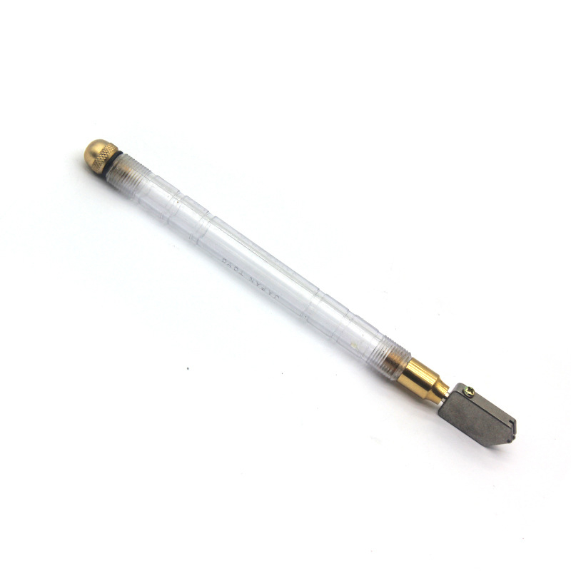 Cuțit de tăiere pentru sticlă cu role diamantate, cap de tăiere cu dublu scop, injecție automată de ulei, multifuncțional, operare manuală