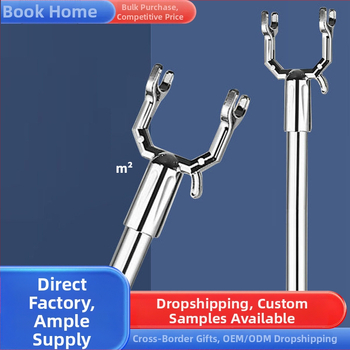 AISPUTIN Rozsdamentes acél teleszkópos ruhaszárító villa erkéllyel – Modern minimalist dizájn
