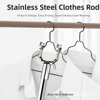 AISPUTIN Rozsdamentes acél teleszkópos ruhaszárító villa erkéllyel – Modern minimalist dizájn