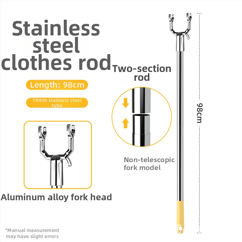 AISPUTIN Rozsdamentes acél teleszkópos ruhaszárító villa erkéllyel – Modern minimalist dizájn