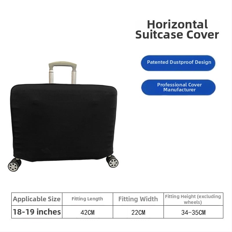 Κάλυμμα προστασίας αποσκευών, ελαστικό, πολυεστέρας, μονόχρωμο, αντικοπτικό