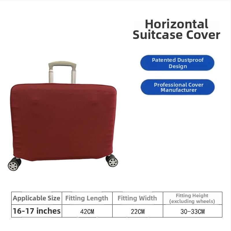 Κάλυμμα προστασίας αποσκευών, ελαστικό, πολυεστέρας, μονόχρωμο, αντικοπτικό