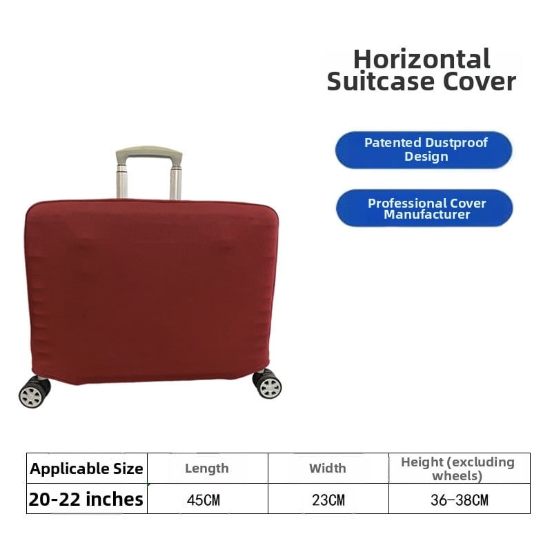 Κάλυμμα προστασίας αποσκευών, ελαστικό, πολυεστέρας, μονόχρωμο, αντικοπτικό