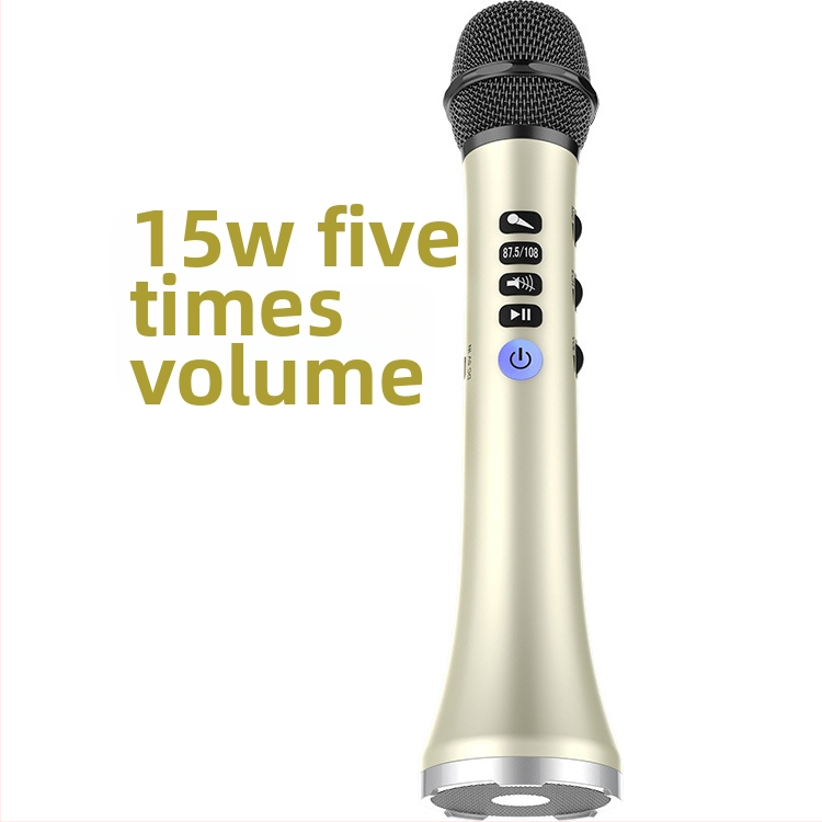 L-698 Integrirani karaoke mikrofon s Bluetooth 5.0, ugrađena baterija 2000–4000 mAh, trajanje 6–8 sati, snaga 15W