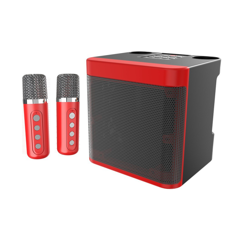 Ys-203 Karaoke set: Bežični mikrofon i Bluetooth zvučnik, stolni all-in-one prijenosni, Bluetooth 5.1, 15W, 100Hz-20kHz, domet 10m, ugrađena baterija 2000-4000mAh