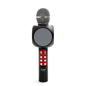 Mengqi WS-1816 Bluetooth karaoke mikrofon i zvučnik s integriranim mikrofonom, kondenzatorski mikrofon, 5W, Bluetooth 5.3, frekvencijski raspon 100 Hz-20 kHz, SNR ≥100 dB, izmjenjiva baterija 1200 mAh