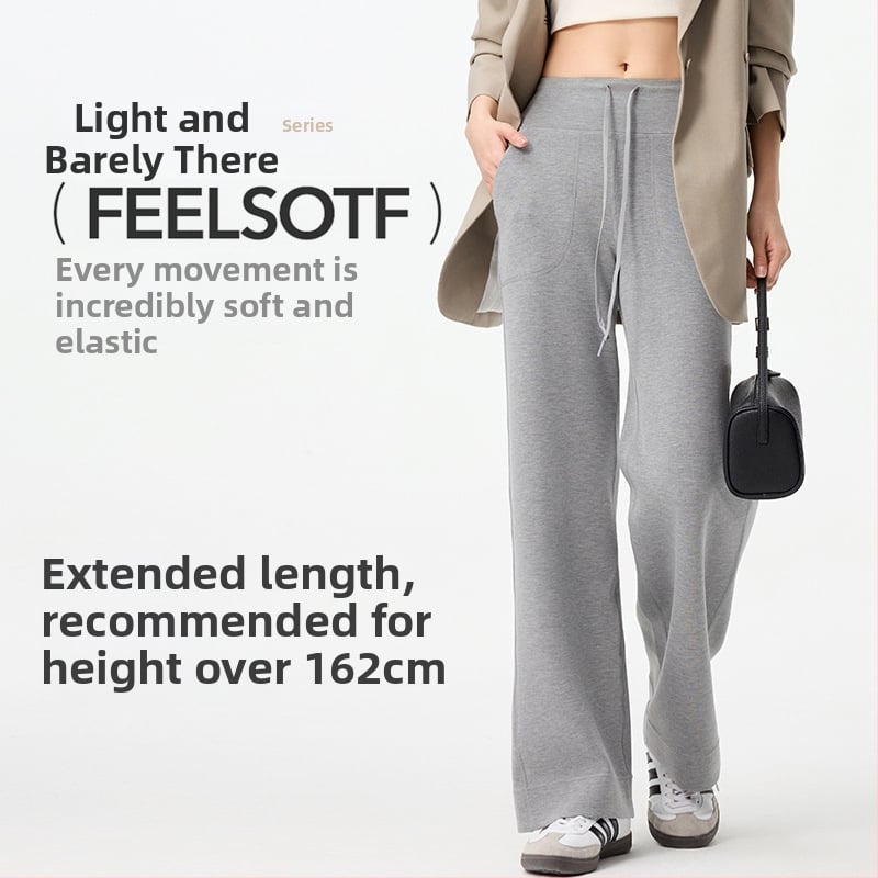 Modal anyagú, magas derekú, egyenes szabású női nadrág, könnyed viselet, magas rugalmasság, bőr-szerű érzet (50–70% Modal, 30–50% Poliészter)