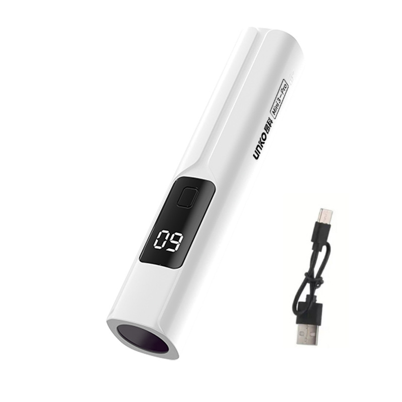 Lampă pentru unghii - portabilă, reîncărcabilă, model Nail art one-word lamp