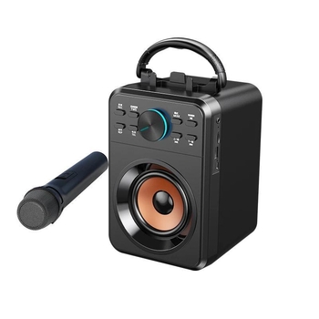 Ασύρματο Bluetooth ηχείο καραόκε 2.1 καναλιών, μπαταρία 3600mAh, διάρκεια αναπαραγωγής 8 ωρών, κάρτα TF, μοντέλο X1