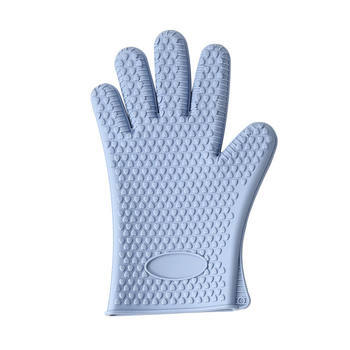 Szilikonból készült hőszigetelt konyhai kesztyű – égés elleni védelem, modern minimalista stílus, testre szabható