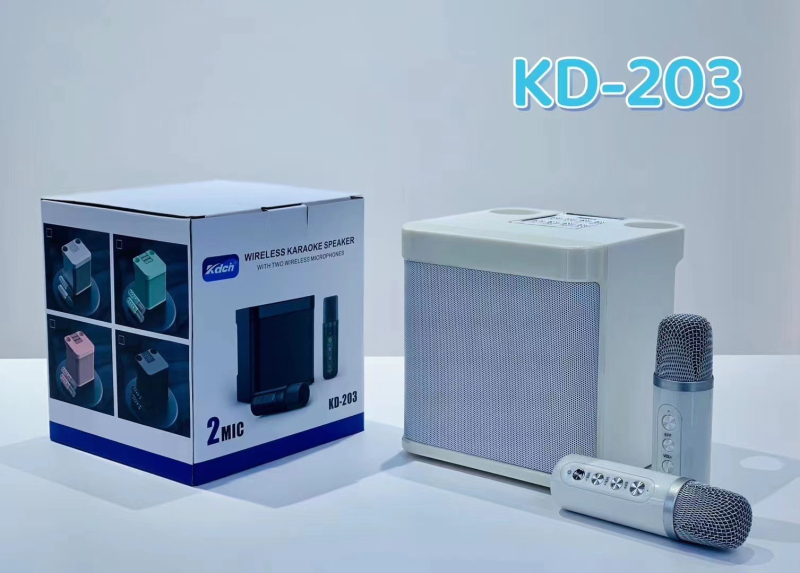 Bežični Bluetooth All-in-One zvučnik s ugrađenim mikrofonom za vanjske zabave (Bluetooth 5.3, 100Hz-20kHz, 10W, USB napajanje, SD kartica utor)