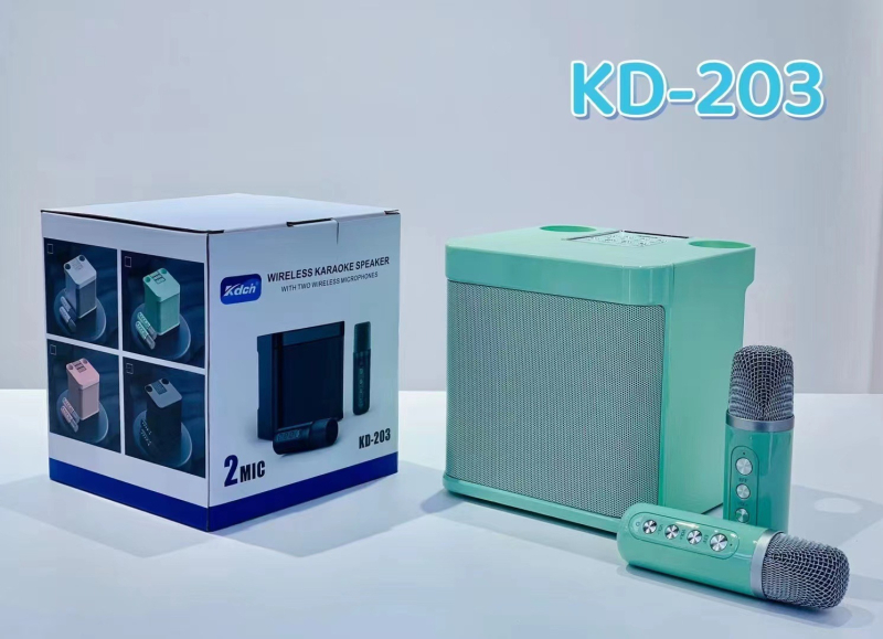 Bežični Bluetooth All-in-One zvučnik s ugrađenim mikrofonom za vanjske zabave (Bluetooth 5.3, 100Hz-20kHz, 10W, USB napajanje, SD kartica utor)