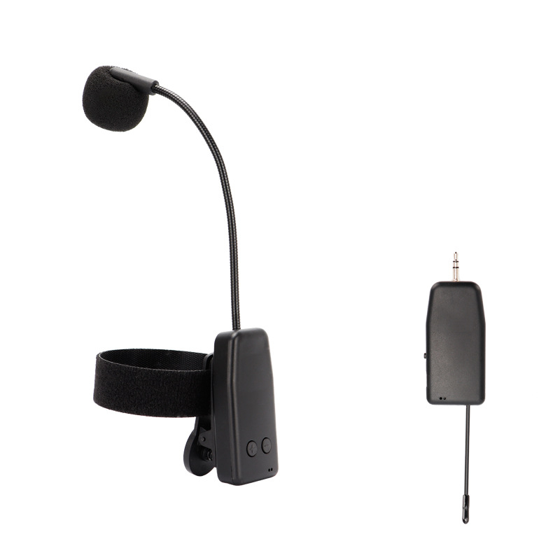 Bežični mikrofon za glazbene instrumente (Erhu, Hulusi, violina, saksofon, suona) – Model Y08, ugrađena baterija, Bluetooth 2.0, SNR ≥70 dB