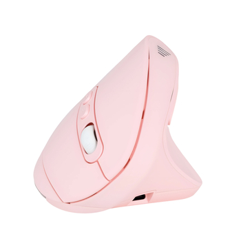 Κάθετος ασύρματος ποντίκι με Bluetooth + 2.4G διπλού τρόπου, αθόρυβη λειτουργία, 5600 DPI, 6 κουμπιά, επαναφορτιζόμενο