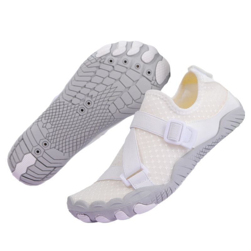 Pantofi de apă pentru drumeții pe râu, din plasă respirabilă, uscare rapidă, talpă din cauciuc antiderapantă, talie joasă, unisex pentru adulți