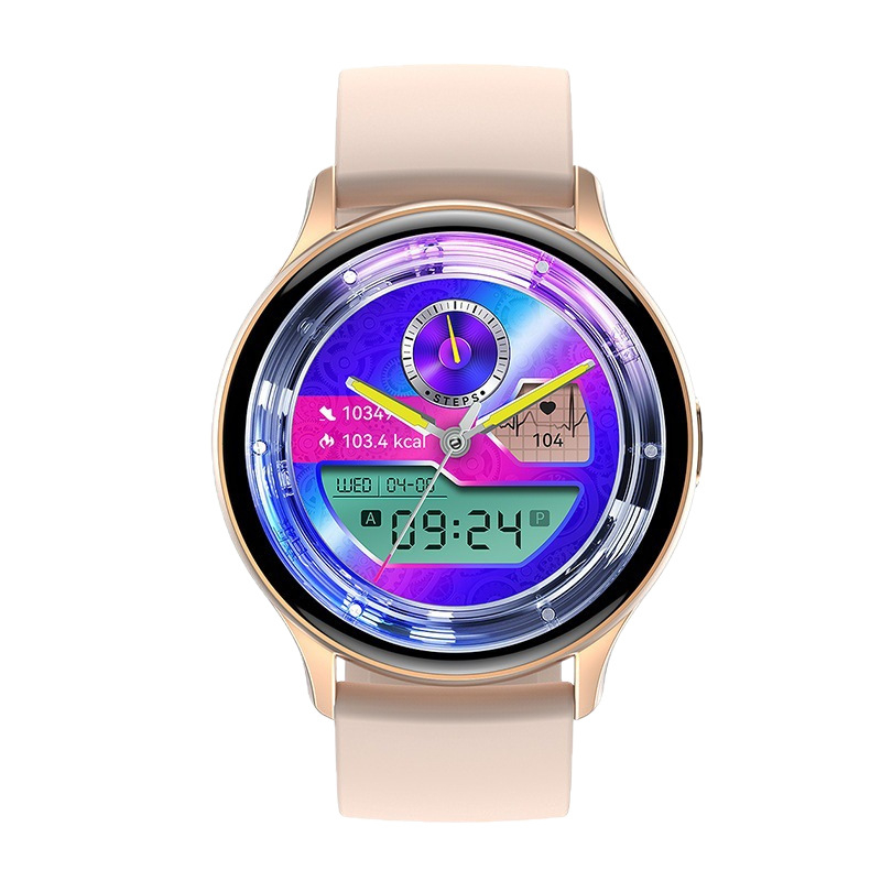 HK89 Bluetooth pametni sat za pozive s mjerenjem otkucaja srca, krvnog tlaka, NFC i AMOLED zaslon