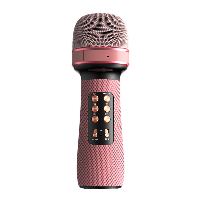Bluetooth karaoke mikrofon s ugrađenim zvučnikom, model WS-898, Bluetooth 5.0, ugrađena baterija 1000–1200 mAh, frekvencijski odziv 100 Hz–20 kHz, izlazna snaga 5W