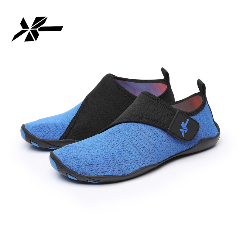 Xingtuo Pantofi pentru traversarea râului, Exterior din plasă, Talpă din cauciuc antiderapant, Gleznă joasă, Unisex