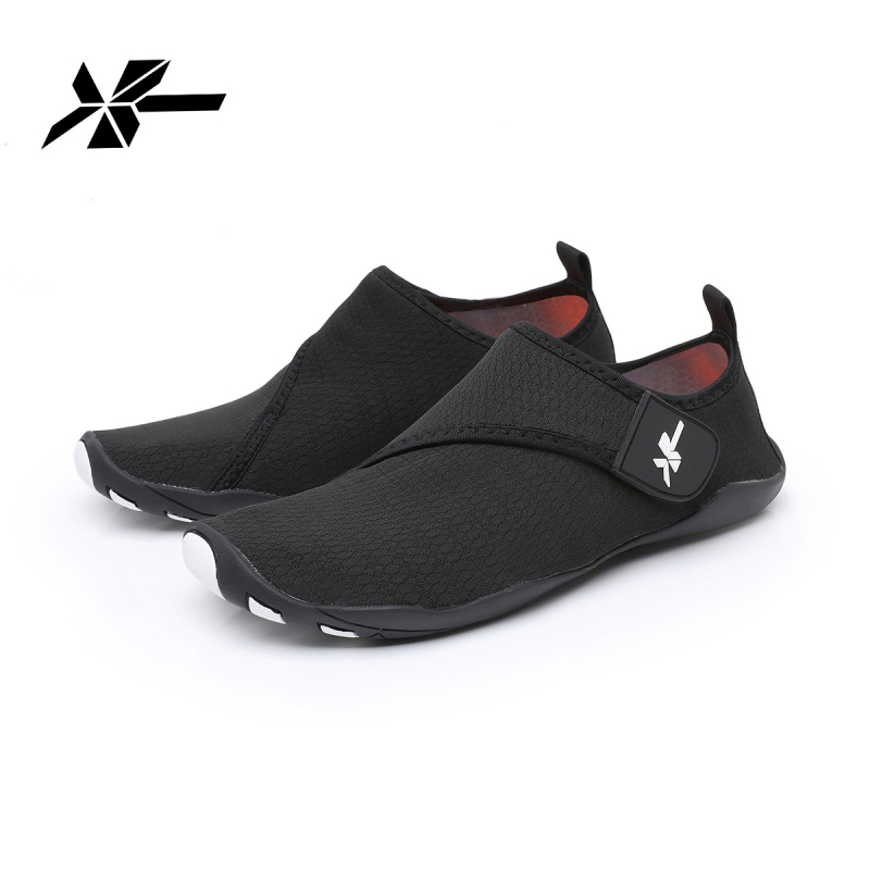 Xingtuo Pantofi pentru traversarea râului, Exterior din plasă, Talpă din cauciuc antiderapant, Gleznă joasă, Unisex