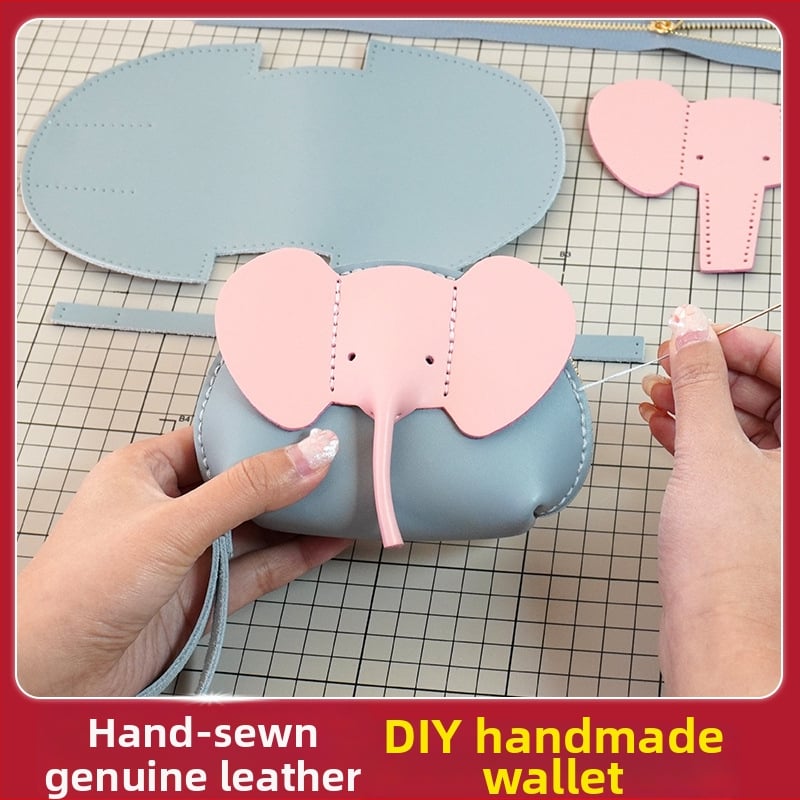 Érmeztárca valódi bőrből, két réteg marhabőrből, uniszex dizájn, tárolásra