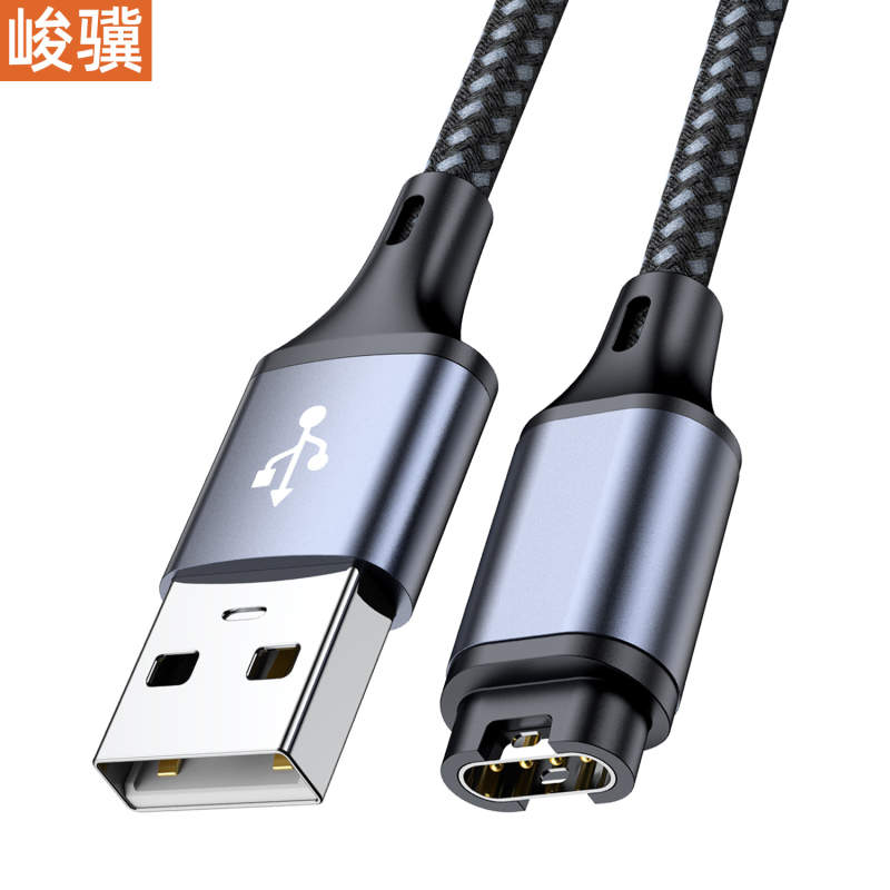 Junji cablu 2-în-1 pentru încărcare și transfer de date Garmin, cu interfețe USB și USB-C, compatibil cu modelele: 245/265/965/955, Fenix 7 Pro, 6X, 5S, 5X, X5, Vivoactive3