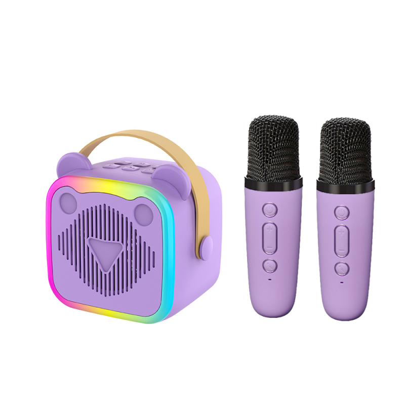Karaoke Bluetooth K10 zvučnik s mikrofonom, 5W, Bluetooth 5.3, 100Hz–20kHz, ugrađena baterija 800–1000mAh, domet 5 m