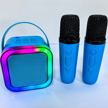 K12 Bluetooth zvučnik s integriranim mikrofonom za vanjsko emitiranje uživo, prenosni, verzija 5.0, 5W, frekvencijski odziv 100 Hz–20 kHz, SNR ≥70 dB, ugrađena baterija 800–1000 mAh