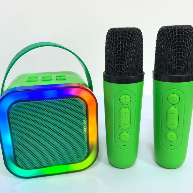 K12 Bluetooth zvučnik s integriranim mikrofonom za vanjsko emitiranje uživo, prenosni, verzija 5.0, 5W, frekvencijski odziv 100 Hz–20 kHz, SNR ≥70 dB, ugrađena baterija 800–1000 mAh