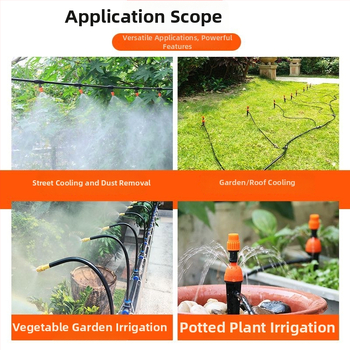 Upravljač navodnjavanja vrta s mikro raspršivanjem, brzi spoj, LONTANO Giclee serija, PE materijal