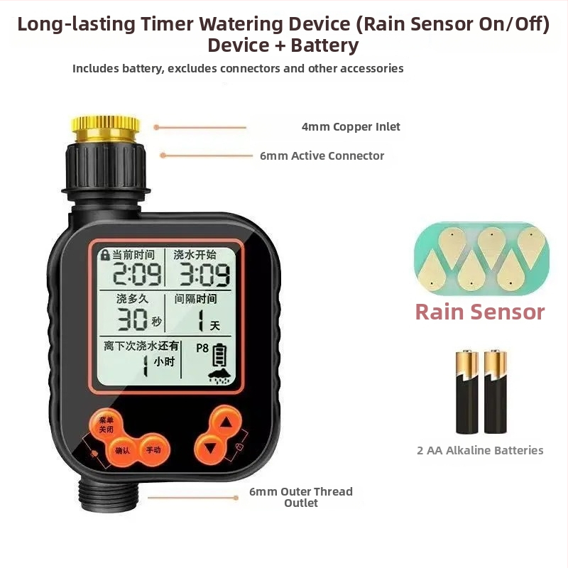 Upravljač navodnjavanja vrta s mikro raspršivanjem, brzi spoj, LONTANO Giclee serija, PE materijal