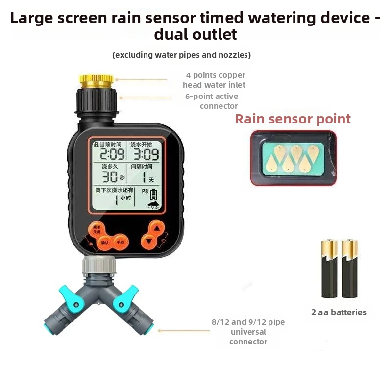 Upravljač navodnjavanja vrta s mikro raspršivanjem, brzi spoj, LONTANO Giclee serija, PE materijal