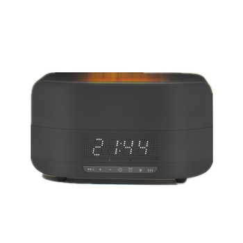 Nordijski minimalistički Bluetooth difuzor s plamenom, zvučnikom i ambijentalnim svjetlom, Bluetooth 3.0, 5W, IPX2, domet 10 m, slot za karticu